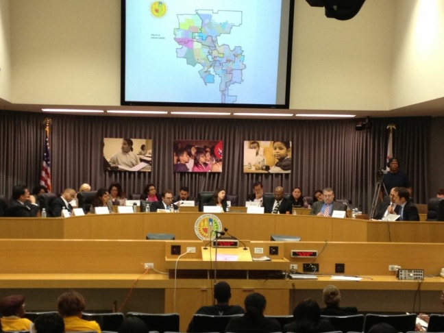 LAUSD redistricting commission