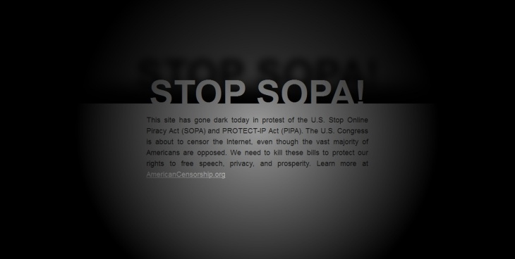 SOPA/PIPA Protest, PostSecret