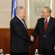 Prime Minister Netanyahu Meets US Middle East Envoy George Mitchell