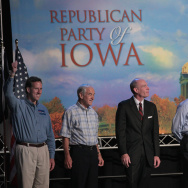 Republican Candidates Vie For First Votes In Iowa Straw Poll