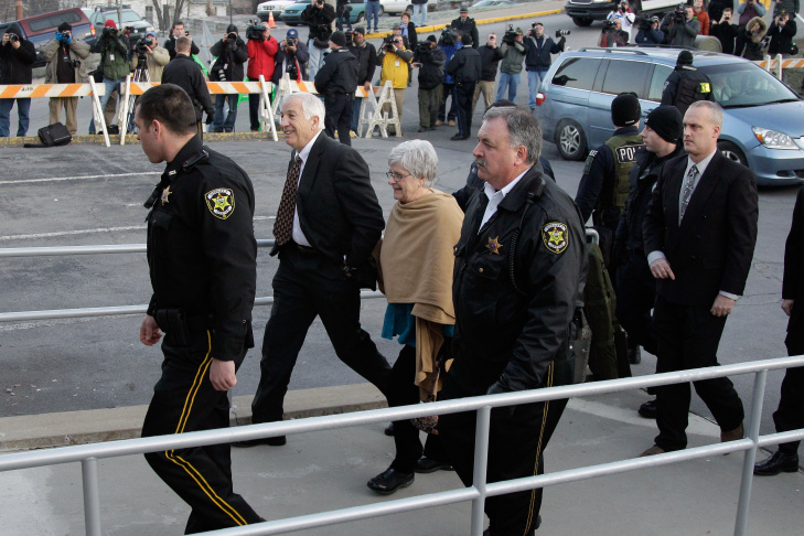 Jerry Sandusky Appears For Hearing