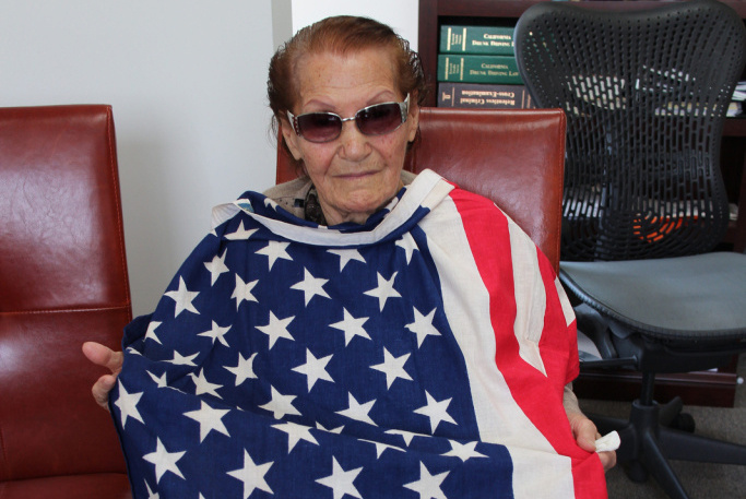 At 99 years old, Khatoun Khoykani is one of the newest U.S. citizens.