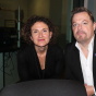 Alex Cohen and Eddie Izzard