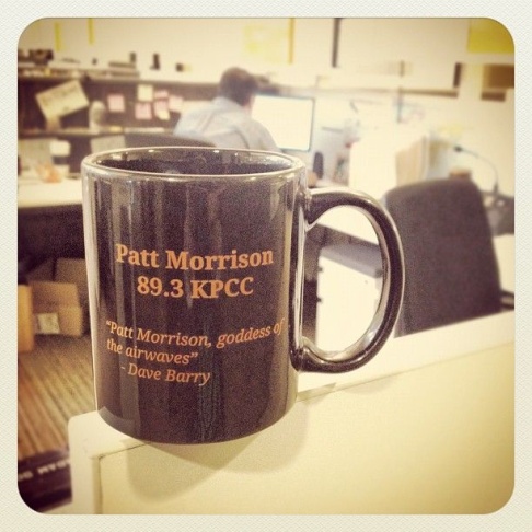 Win this Patt Morrison mug