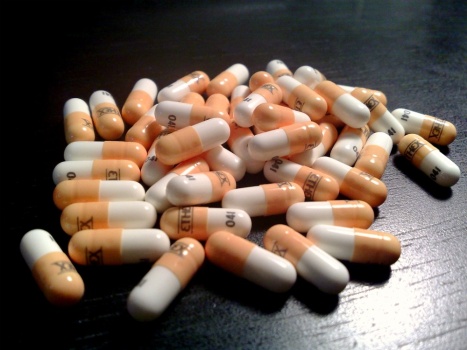 Oxycodone pills.