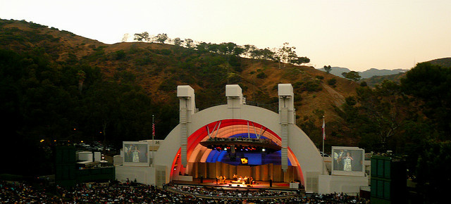 Do you like the new screens at the Hollywood Bowl, or do you prefer the old ones?
