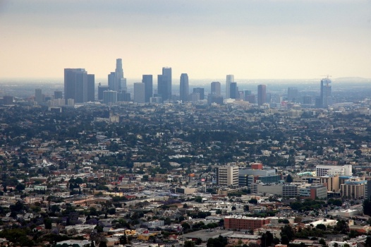 LA Skyline in June Gloom