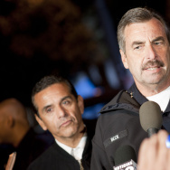 Los Angeles Police Move In To Evict Occupy LA Encampment