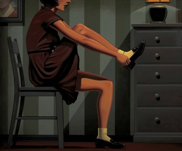Six P.M. by Kenton Nelson
