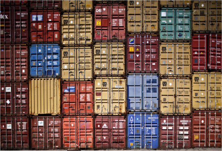 containers maersk ship port of los angeles long beach san pedro