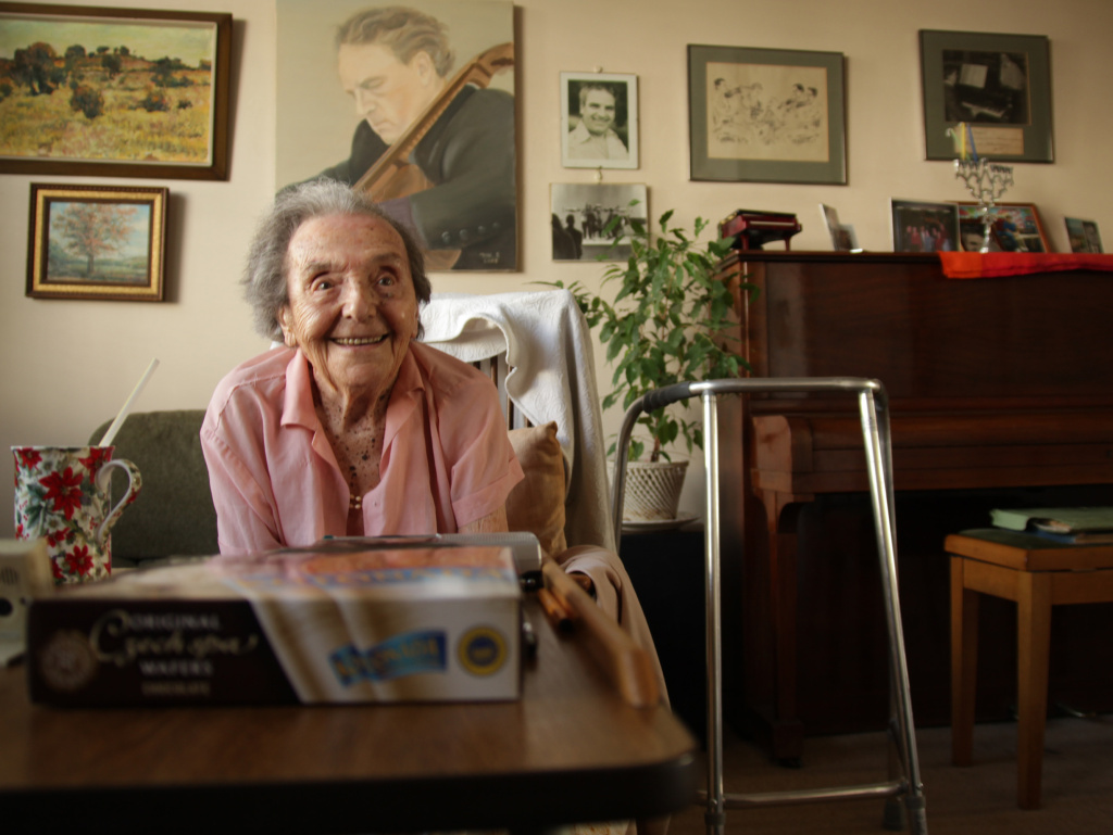 Alice Herz-Sommer in July 2010.