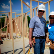 Marcos Ambrose Visits Habitat For Humanity Build
