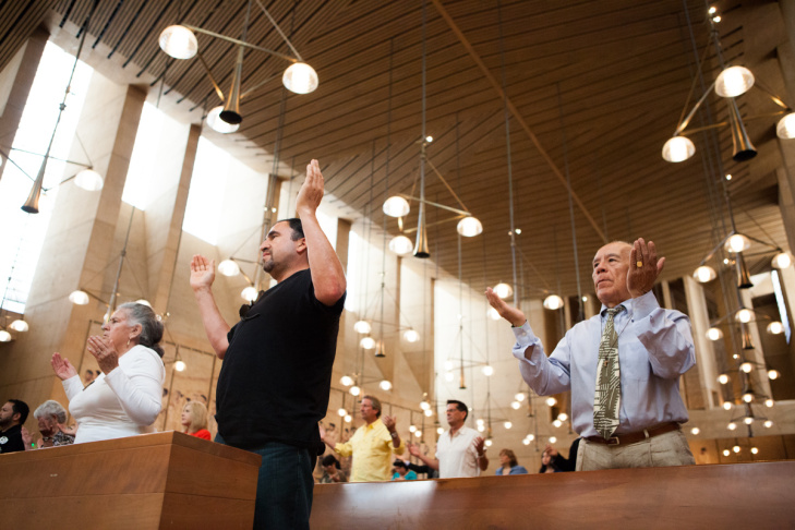 New Pope Jorge Mario Bergoglio Cathedral of Our Lady of the Angels