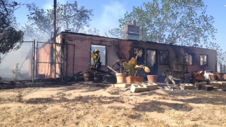 Summit Fire Banning San Bernardino County mountains