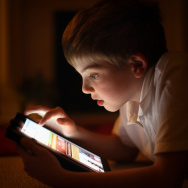 Children Interacting With Tablet Technology