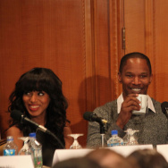 "Django Unchained" Press Conference In NY With Director/Screenwriter Quentin Tarantino, Jamie Foxx, Christoph Waltz, Leonardo DiCaprio, Kerry Washington, Samuel L. Jackson, Walton Goggins, Don Johnson, And Jonah Hill
