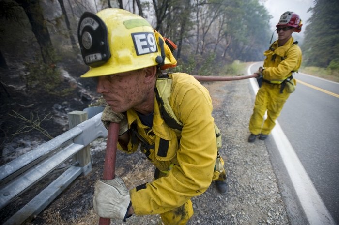 A volunteer firefighter from Butte County faces eight counts of arson in connection with at least 20 suspicious fires in the Oroville area.