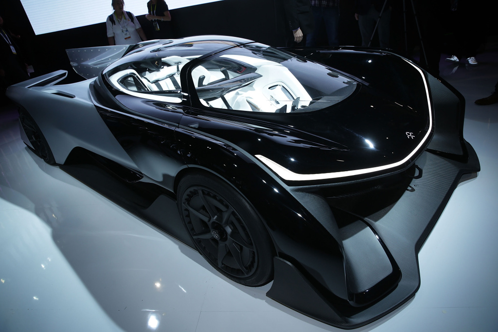 California Hands Out 70 5 Million In Job Tax Credits Including File The Faraday Future Ffzero1 Concept A High Performance Electric Vehicle Built Upon Ff S