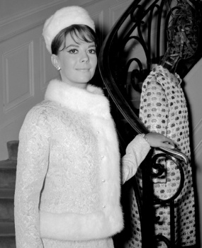 American actress Natalie Wood poses in a