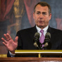 House Speaker Boehner Holds News Conference On Impending Fiscal Cliff