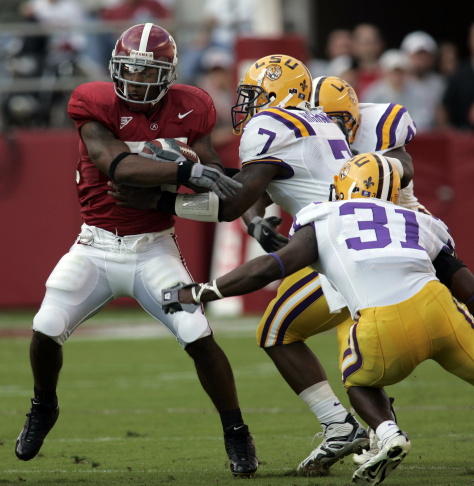 University of Alabama v Louisiana State University