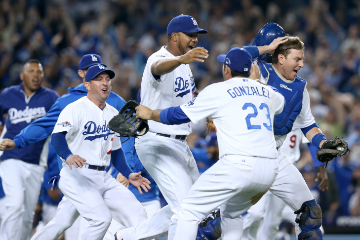 Atlanta Braves v Los Angeles Dodgers - Game Four