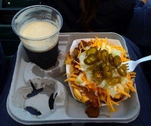 Yes, it's the Irish Nachos, that pinnacle of culinary fusion. A Guinness helps.