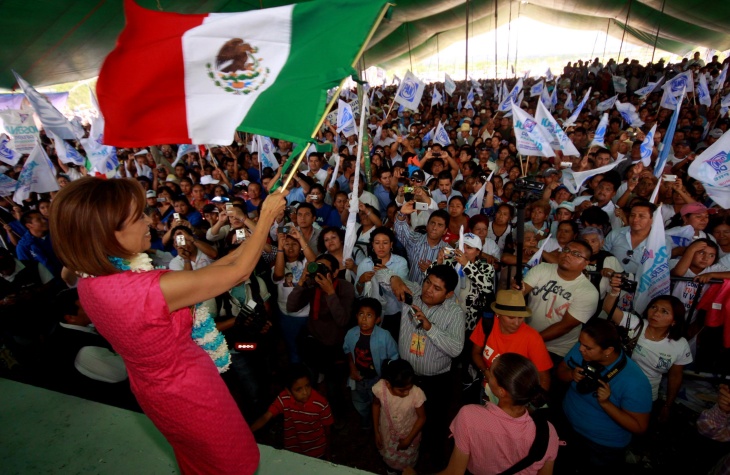 The Mexican presidential candidate of th