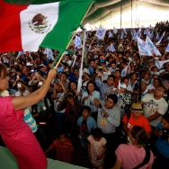The Mexican presidential candidate of th