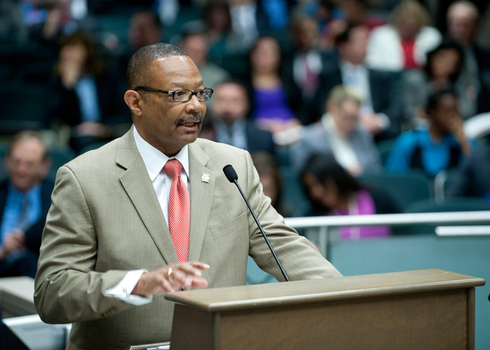 Assemblyman Reginald Jones-Sawyer (D-Los Angeles) will pay a fine related to his 2012 campaign for the State Assembly.