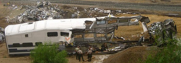 Metrolink train crash