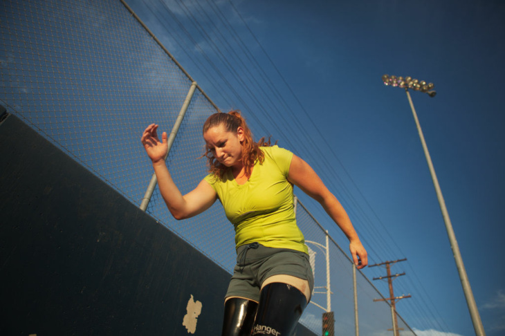 Paralympics Runner