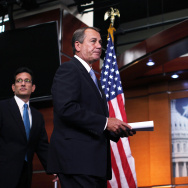 Boehner,Cantor Discuss Job Creation And Employment At The Capitol