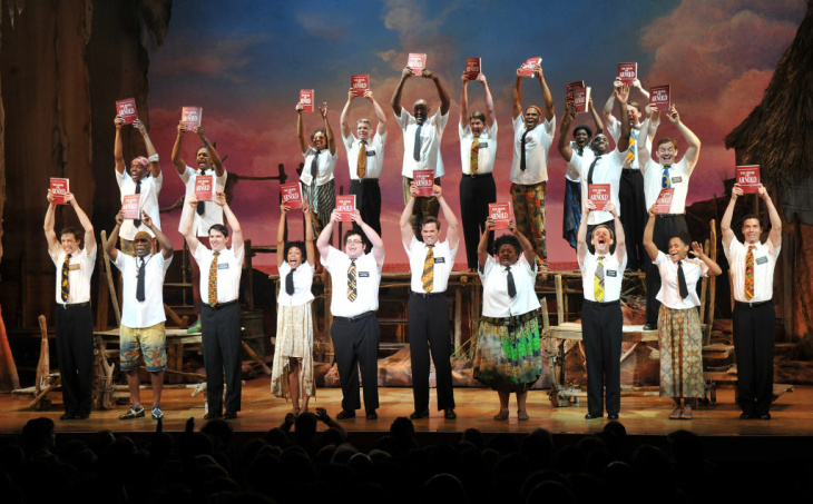 "The Book Of Mormon" Broadway Opening Night - Arrivals & Curtain Call
