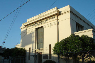 A Los Angeles Department of Water and Power distribution center.
