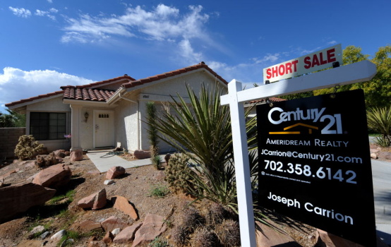 A short sale home in the Spring Valley a