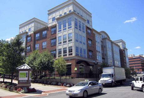 This July 13, 2011, photo shows the apartment complex in New Brunswick, N.J., where an apartment was rented by an undercover NYPD officer.