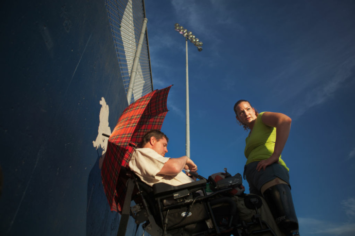 Paralympics Runner
