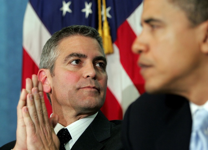 George Clooney Addresses National Press Club On Darfur