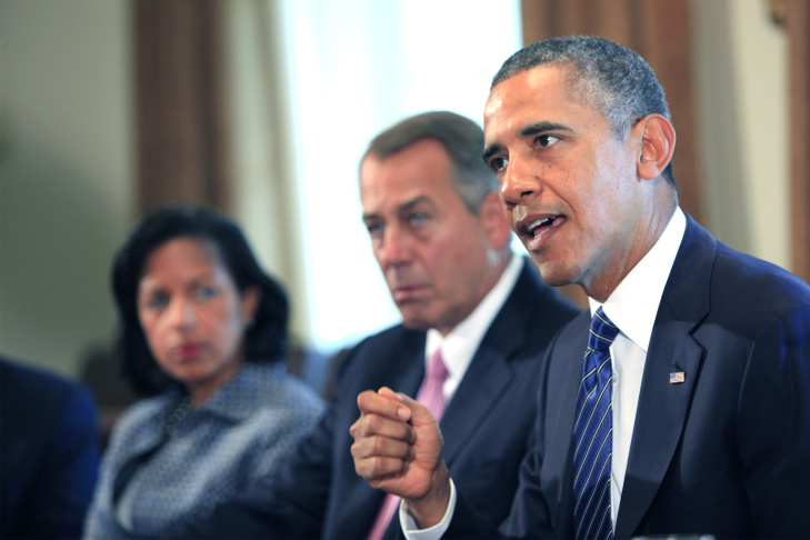 Obama Meets With Members of Congress
