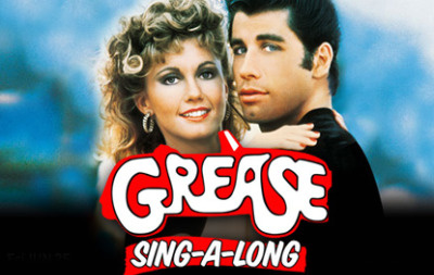 Poster for the "Grease" sing-along at the Hollywood Bowl, June 25, 2010.