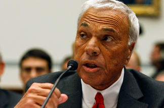 File photo: Angelo Mozilo, founder and former CEO, Countrywide Financial Corporation, testifies during a House Oversight and Government Reform hearing on Capitol Hill March 7, 2008 in Washington, DC.