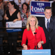 Romney Holds Illinois Primary Night Party In Suburban Chicago
