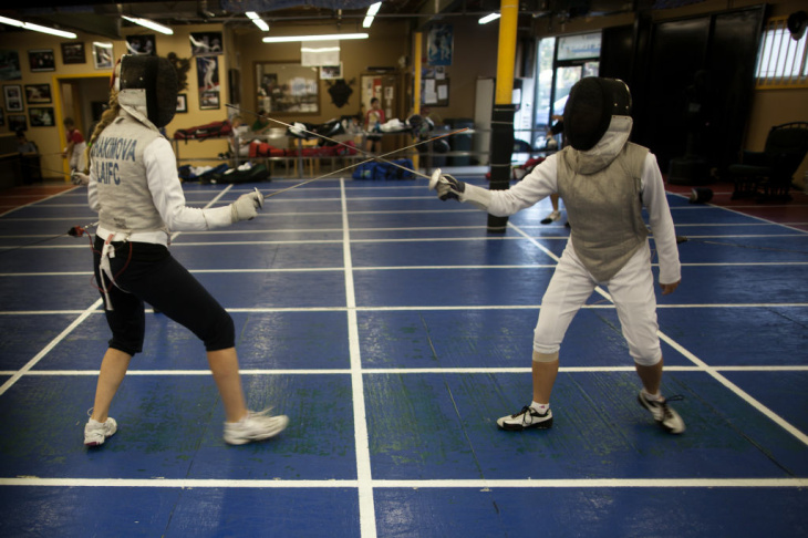 Paralympics Fencing