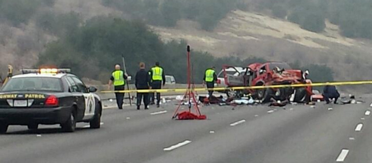 60 Freeway crash
