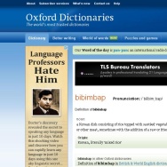 Oxford Dictionaries Online