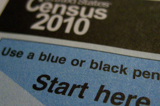 The official US Census form. The nearly completed 2010 census is ending the fiscal year 22 percent under budget.