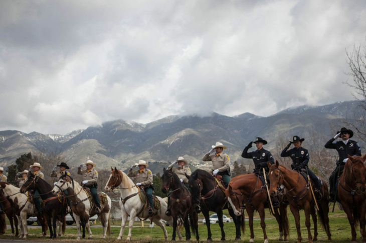 San Bernardino Sheriff's Funeral