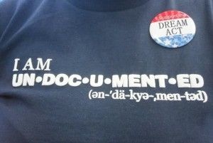 A student activist's t-shirt, December 2010