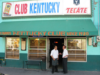 The Kentucky Club is three blocks from the international bridge connecting Ciudad Juarez and El Paso, Texas. It has lost more than 75 percent of its clientele due to people fleeing violence in the area, the owners say.